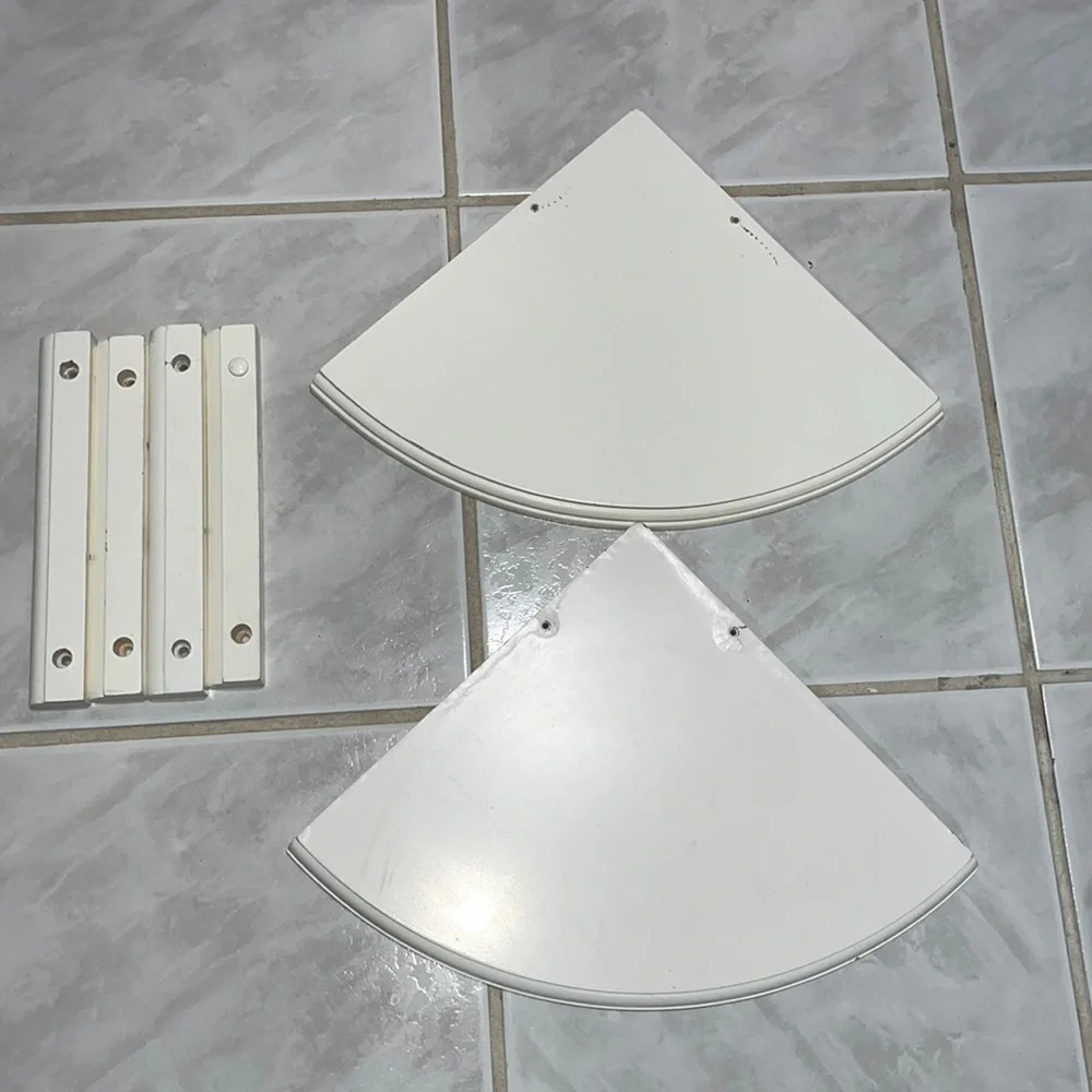 IKEA Corner shelves